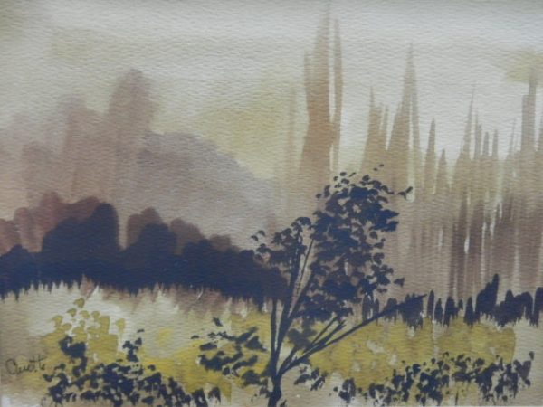 Paysage - Claude Carette