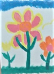 quelques fleurs ici - Nathalie