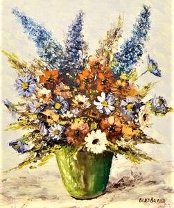 Floral Still Life - Berthe Bramd