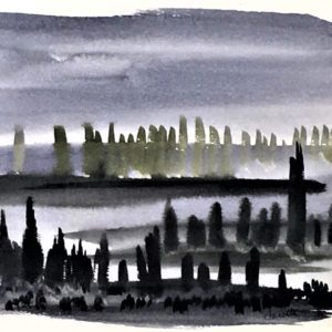Paysage - Claude Carette