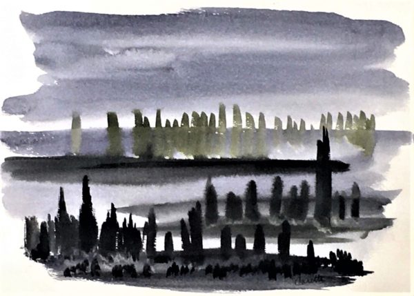 Paysage - Claude Carette
