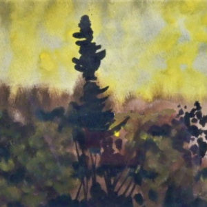 Paysage - Claude Carette