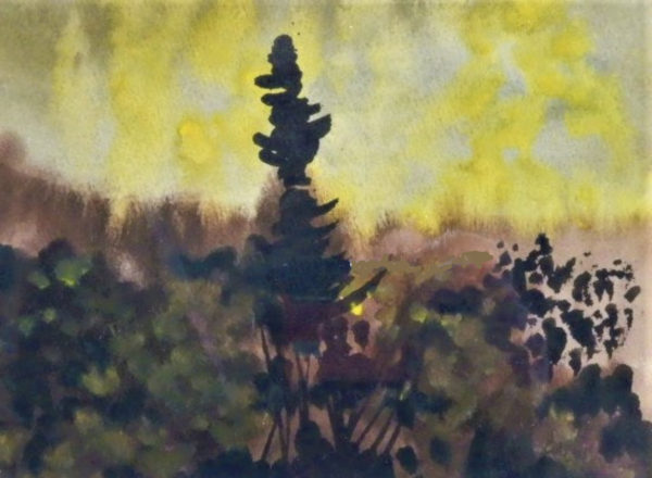 Paysage - Claude Carette