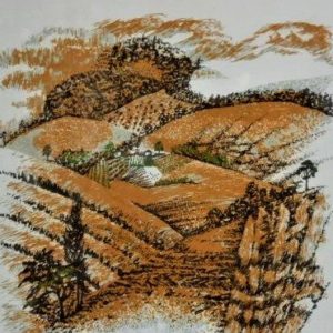 Paysage - Lucienne Cornet