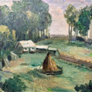 Farm Landscape - Canadian School