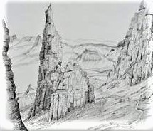 Needle Pinnacle at the Quiraing - Bill Lawrence