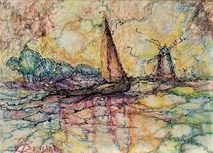Paysage Hollandais - Jean Bruno