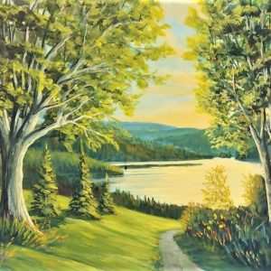 Vue sur le Lac - J. M. Grenier