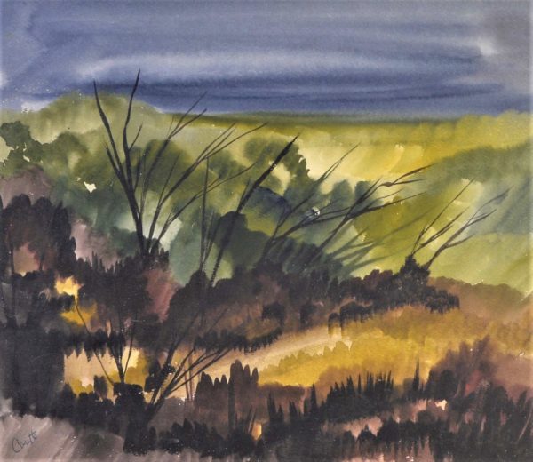 Paysage - Claude Carette