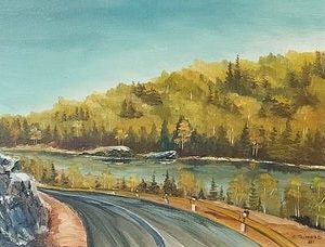 Sur la 155 - C. Simard