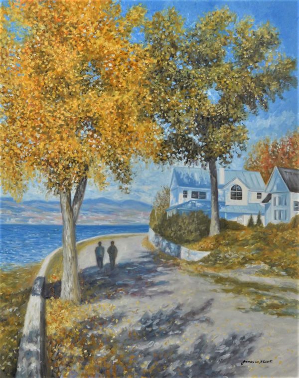 Promenade sur l'Île d'Orléan - James W. Stuart
