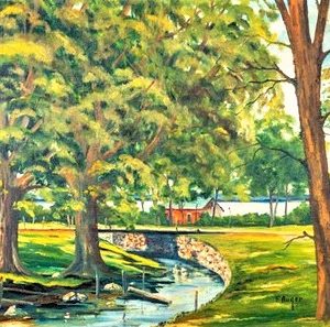 Scène de Parc - Fernand Auger