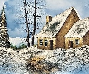 Paysage d'hiver - Guy Béland