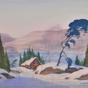 Paysage en Hiver - Graham Noble Norwell
