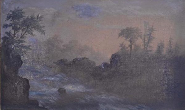 Paysage - École européenne (XIX)
