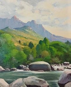 Paysage de Montagne - Jean Barraud