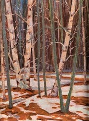Scène de Forêt - Roger Plamondon