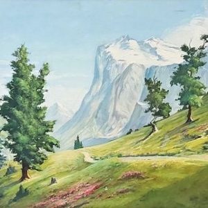 Paysage de Montagne - Barraud
