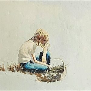 Jeune Assis - André Bertounesque