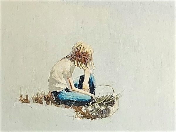 Jeune Assis - André Bertounesque