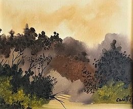 Paysage - Claude Carette