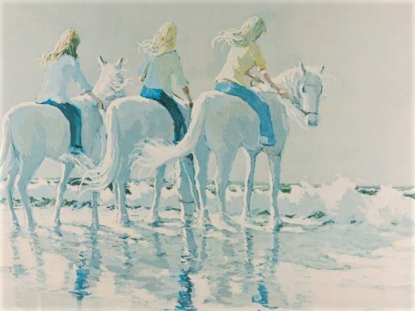 Chevaux - André Bertounesque