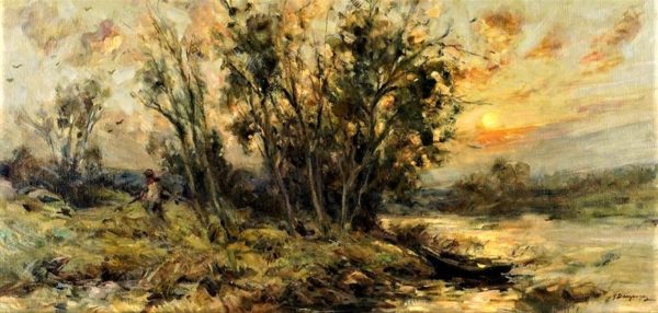 Environs à Aubusson, Creuse - Georges Edmond Dargouge