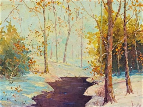 Paysage d'Hiver - C. Barron
