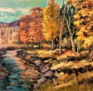 Rivière dans le Pays - Sydney Berne
