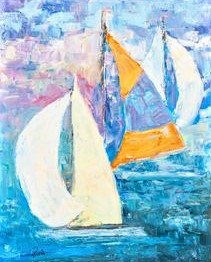 Les Voiliers - Pierre-Paul Aird