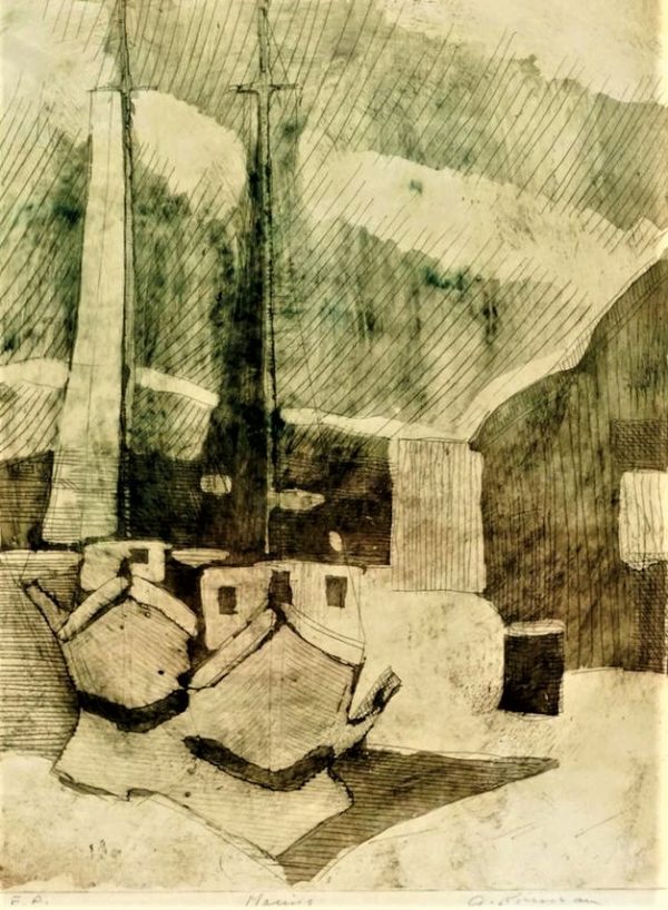 Marine - Albert Rousseau