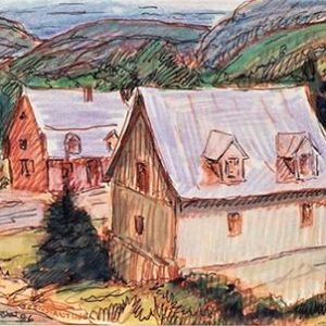 Moulin à Carder à St-Hilarion - Jean Constantineau