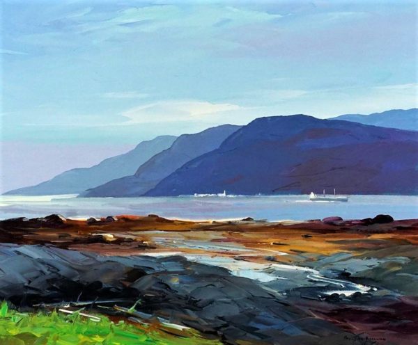 Vue de Petite Rivière St-François à l'Ile au Coudre - Christian Bergeron