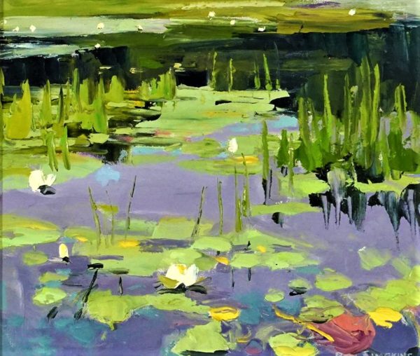 Lilies Bar Harbour - Ronald Simpkins