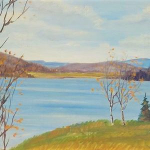 Scène de Berge - Roland Montpetit