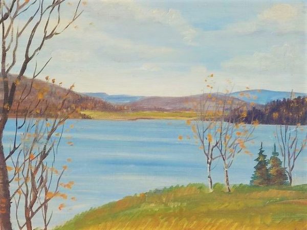 Scène de Berge - Roland Montpetit