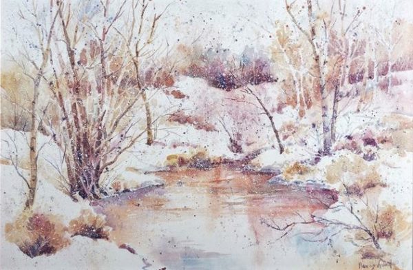 Winter Landscape - Nancy Maxfield Lund