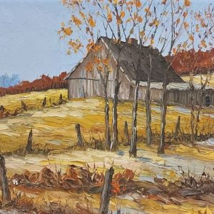 Grange à Flanc de Coteau- Robert Boucher
