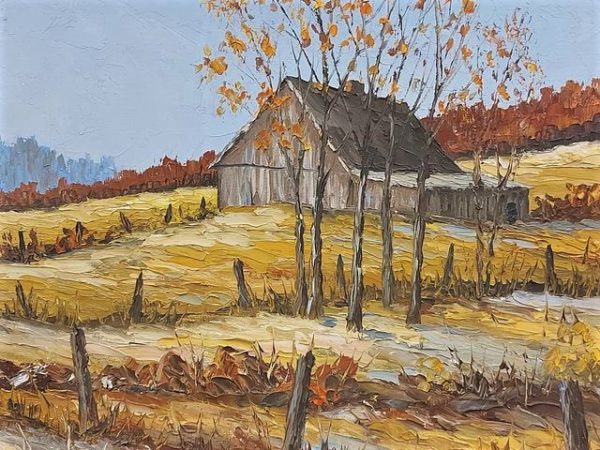 Grange à Flanc de Coteau- Robert Boucher