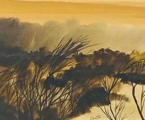 Paysage - Claude Carette