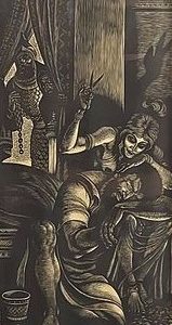 And His Strength Went from Him - Fritz Eichenberg