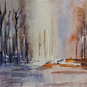 Forêt en Hiver - Serge Dubreuil