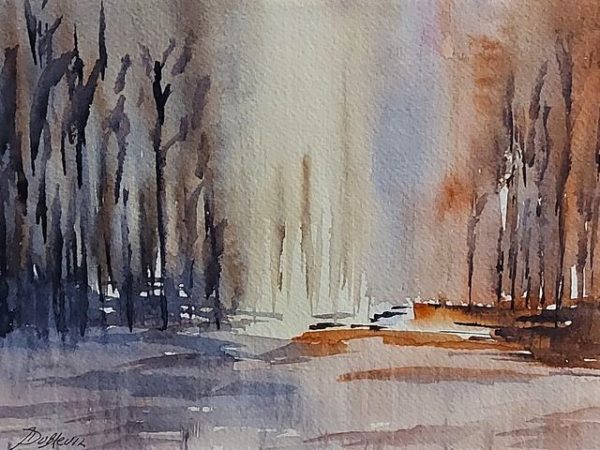 Forêt en Hiver - Serge Dubreuil