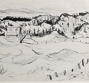 Paysage - Henri Masson