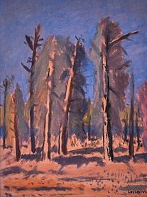 Arbres dans la Forêt - Stanley Cosgrove