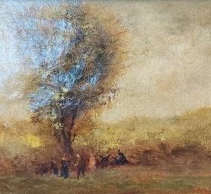 Scène Champêtre - Edouard Aval