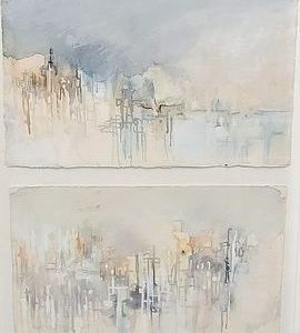 Tel Aviv Through Mist - Roslyn Swartzman
