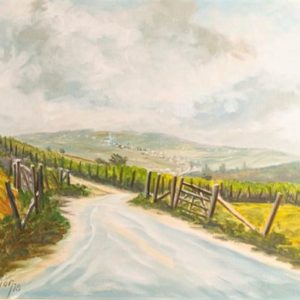 Vue sur la Route de Campagne - Fernand Lorion