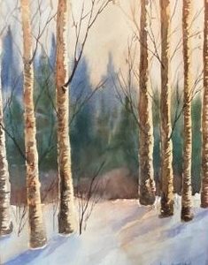 Forêt en Hiver - Charles Garceau