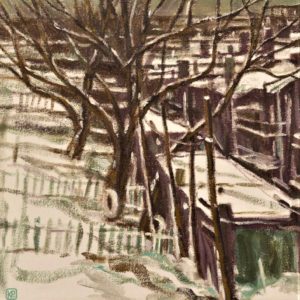 Paysage en Hiver - Pekari